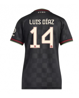 Billige Fotballdrakt Bayern Munich Luis Diaz #14 Replika Tredjedrakt Dame 2025-26 Kortermet Billige Fotballdrakt Bayern Munich Luis Diaz #14 Replika Tredjedrakt Dame 2025-26 Kortermet